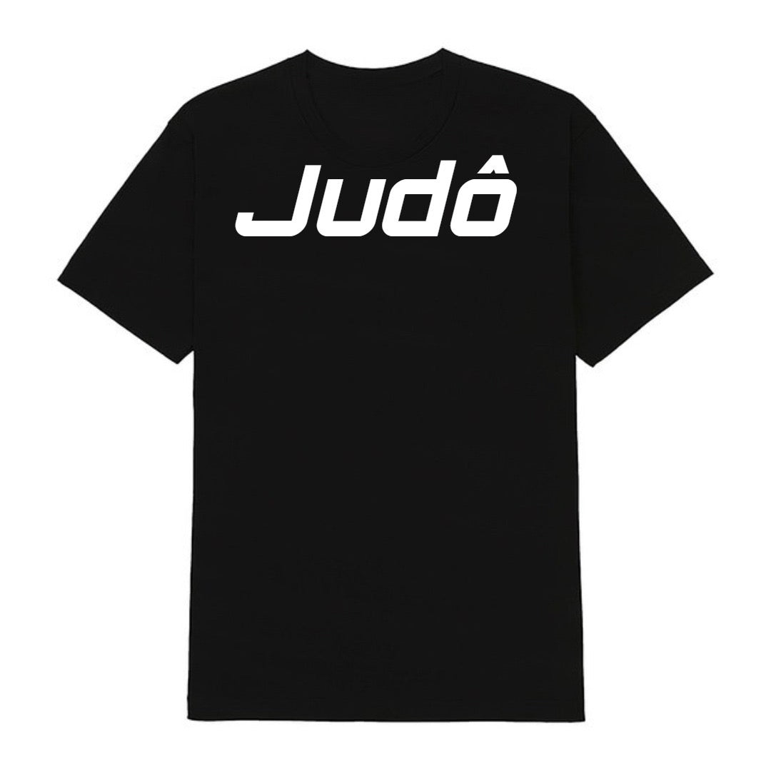 Camiseta Preta Em busca do Ippon / Judô