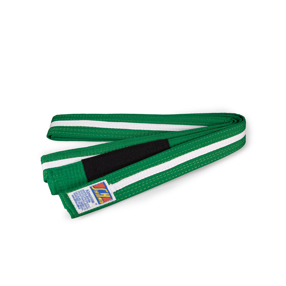 Faixa Jiu-Jitsu  com frizo branco  2,30m  Shihan Infantil