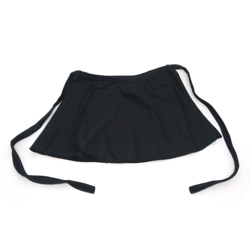 Saia Transpassada para Ballet Preta Infantil