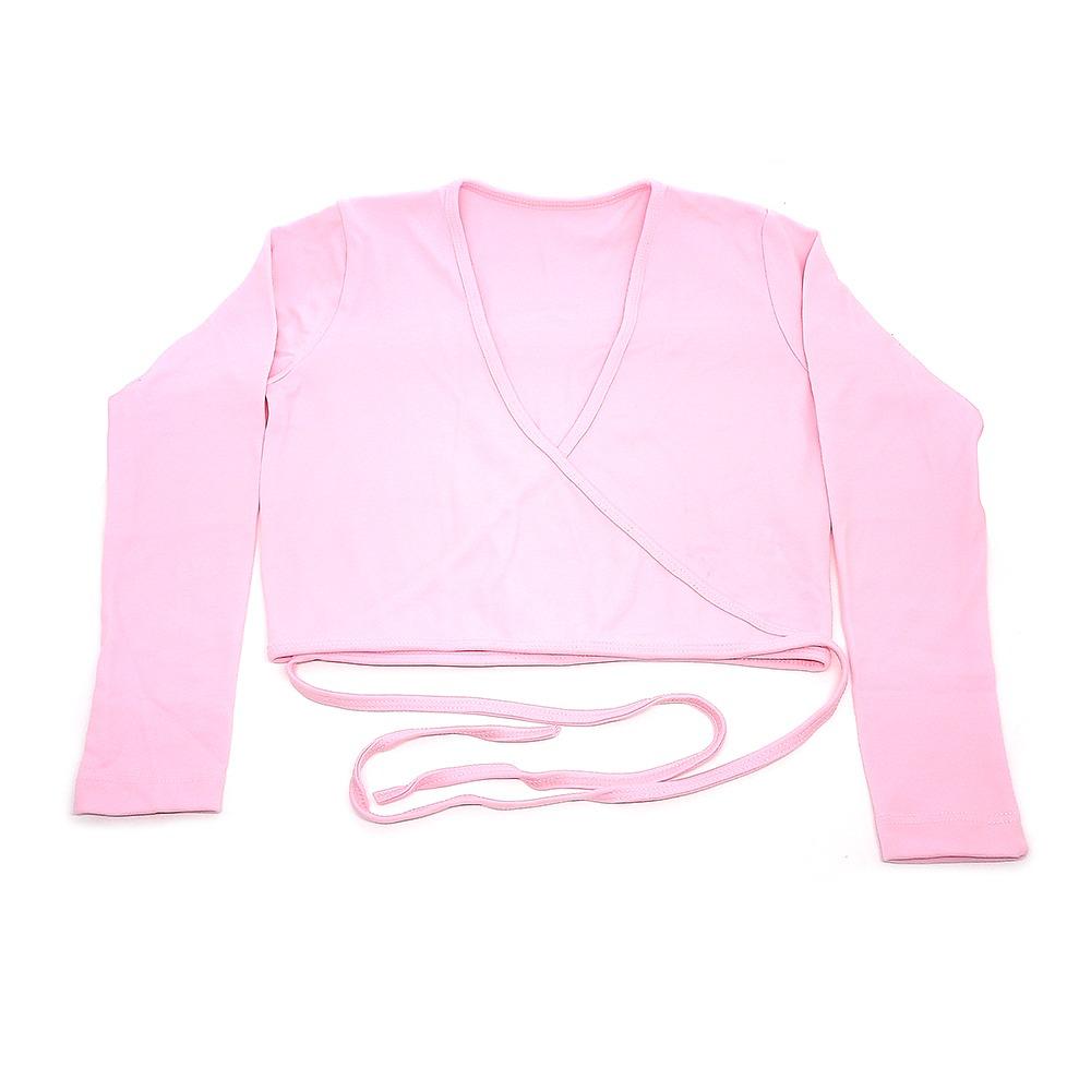 Casaquinho Transpassado Rosa Infantil