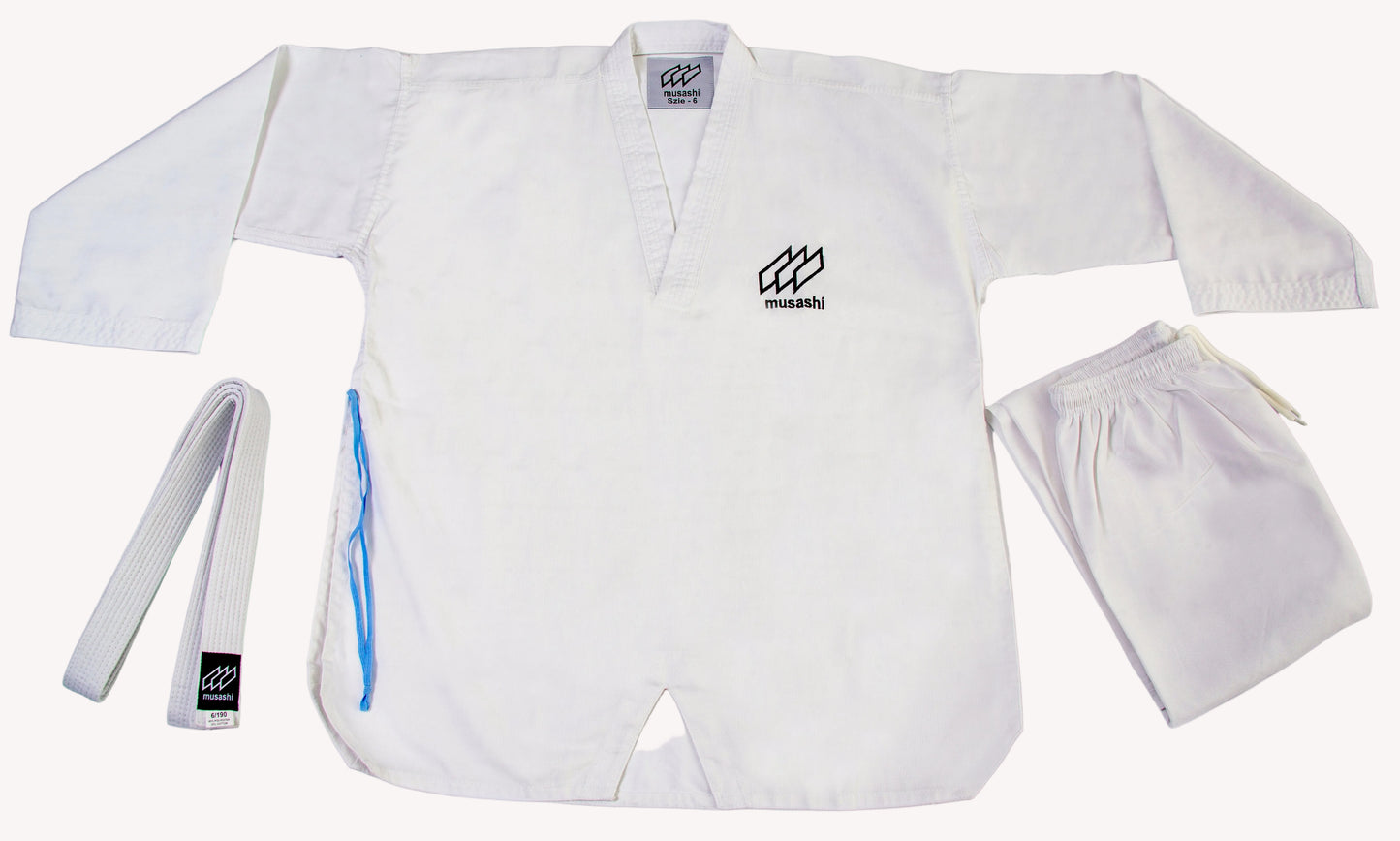 Dobok Taekwondo Canelado Musashi Importado