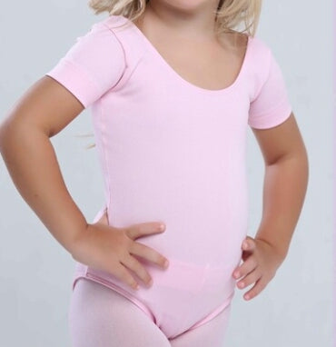 Collant Meia Manga Rosa