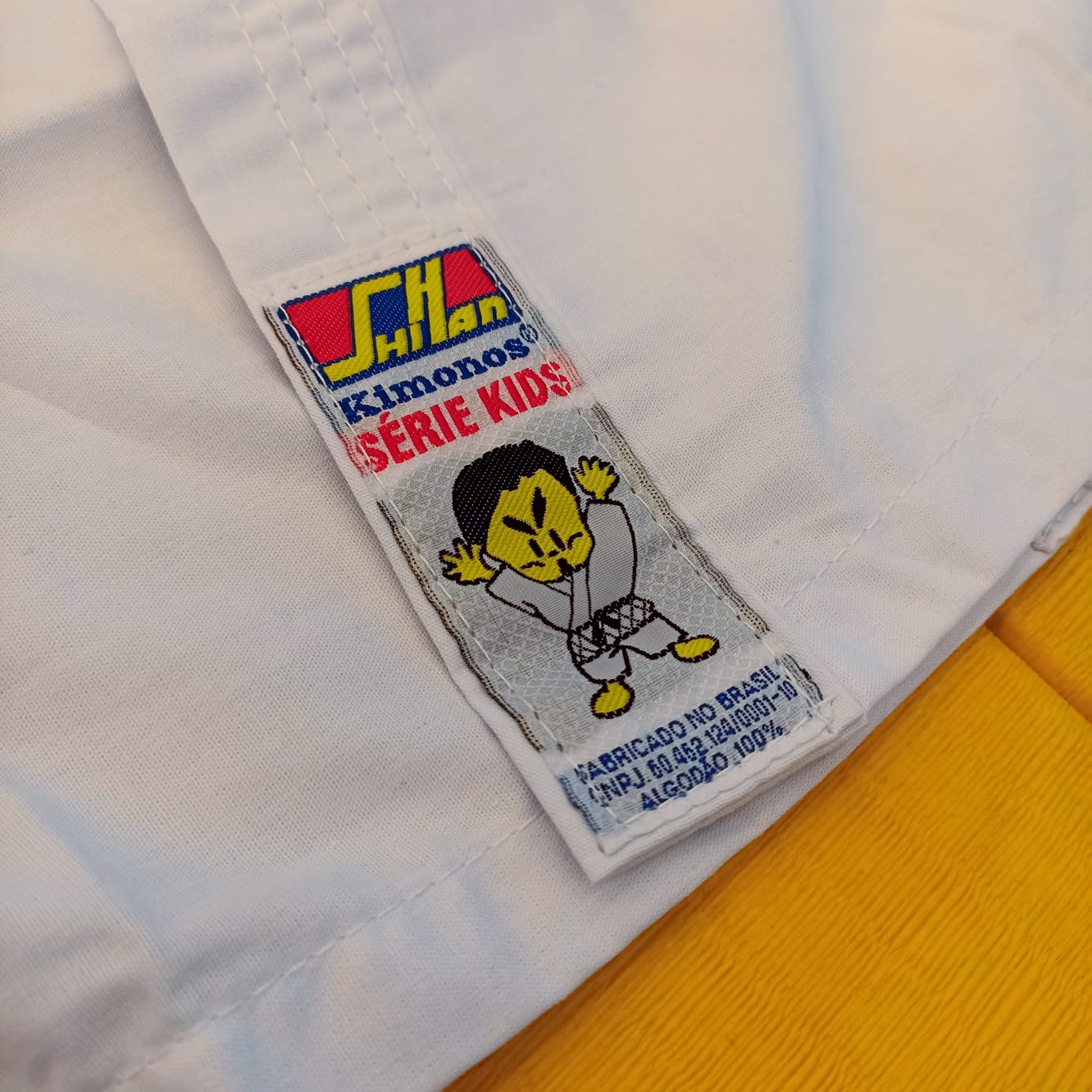 Kimono Judô / Jiu-Jitsu Shihan Kids Reforçado Infantil