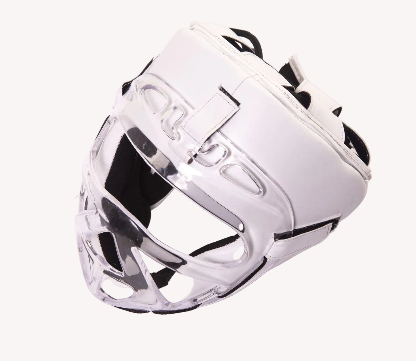 Capacete Protetor Com Grade Acrílico Taekwondo