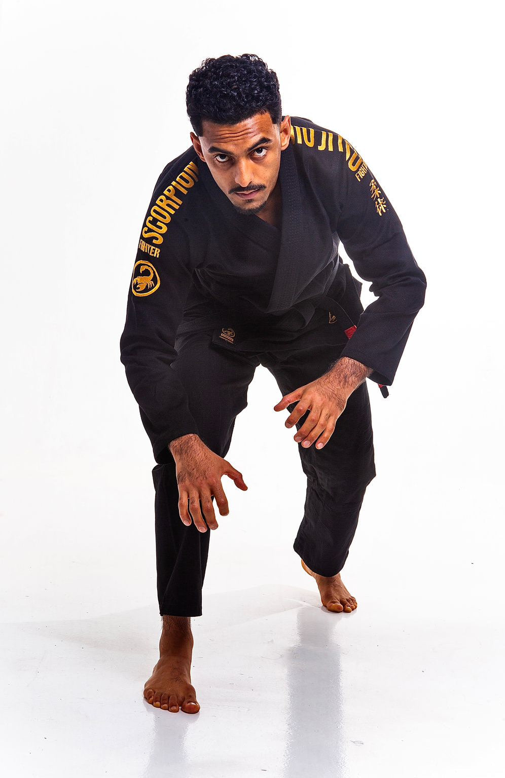 Kimono Jiu-Jitsu Scopion Podium Preto
